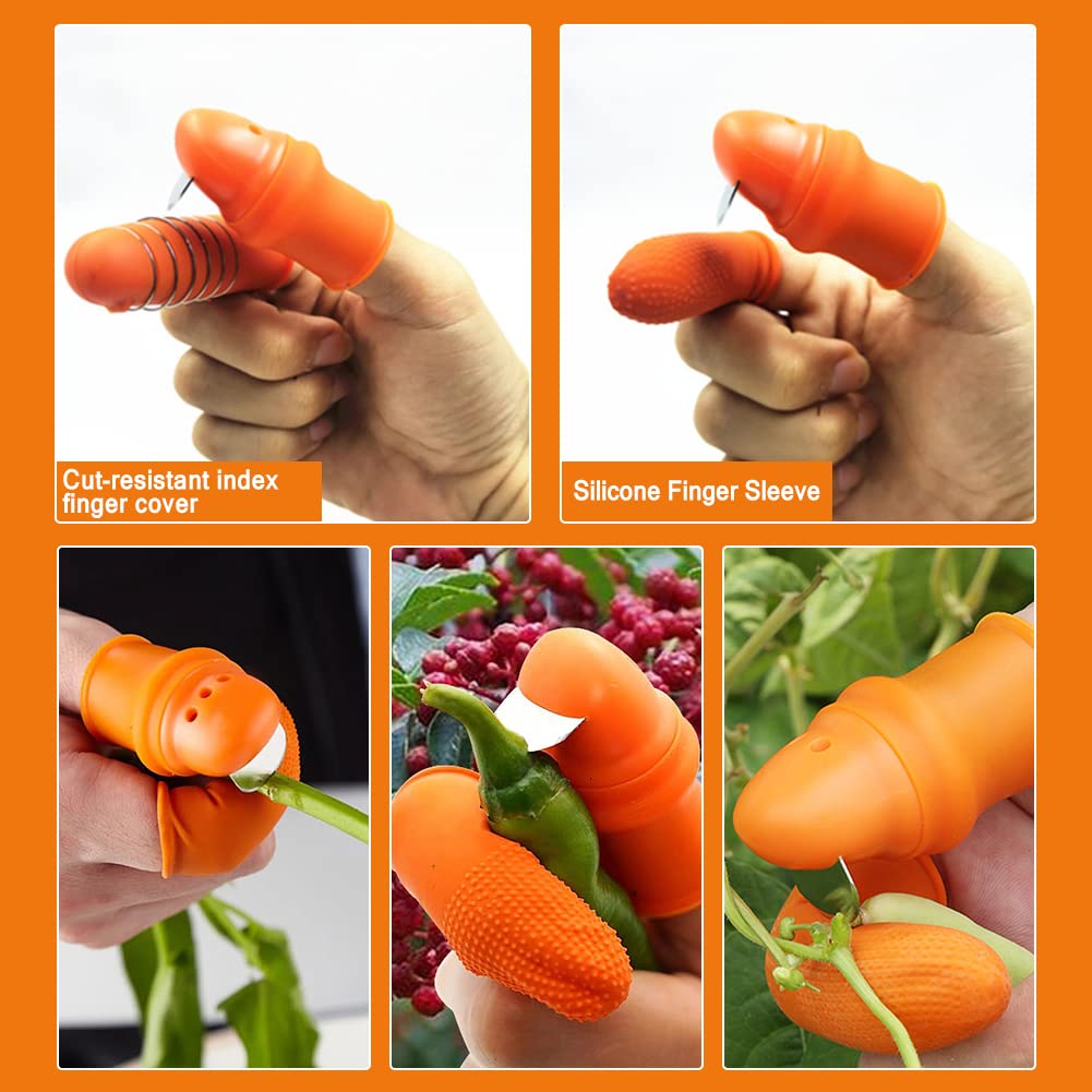 Силиконовый защитный напальчни – обзор и цена Gardening Tools Knife