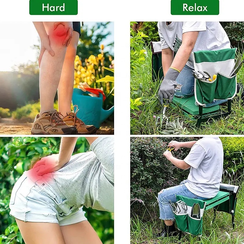 Садовый стул-табурет 2-в-1, ск – обзор и цена Gardening Tools For Seniors