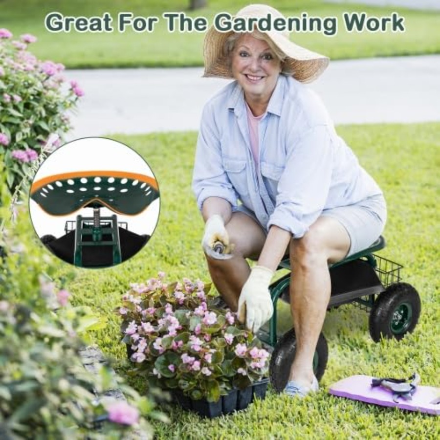 Садовая тележка с подвижным си – обзор и цена Gardening Tools For Seniors