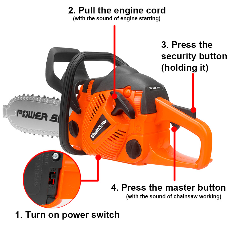 Игрушечная бензопила, детские  – обзор и цена Gardening Tools For 8 Year Olds