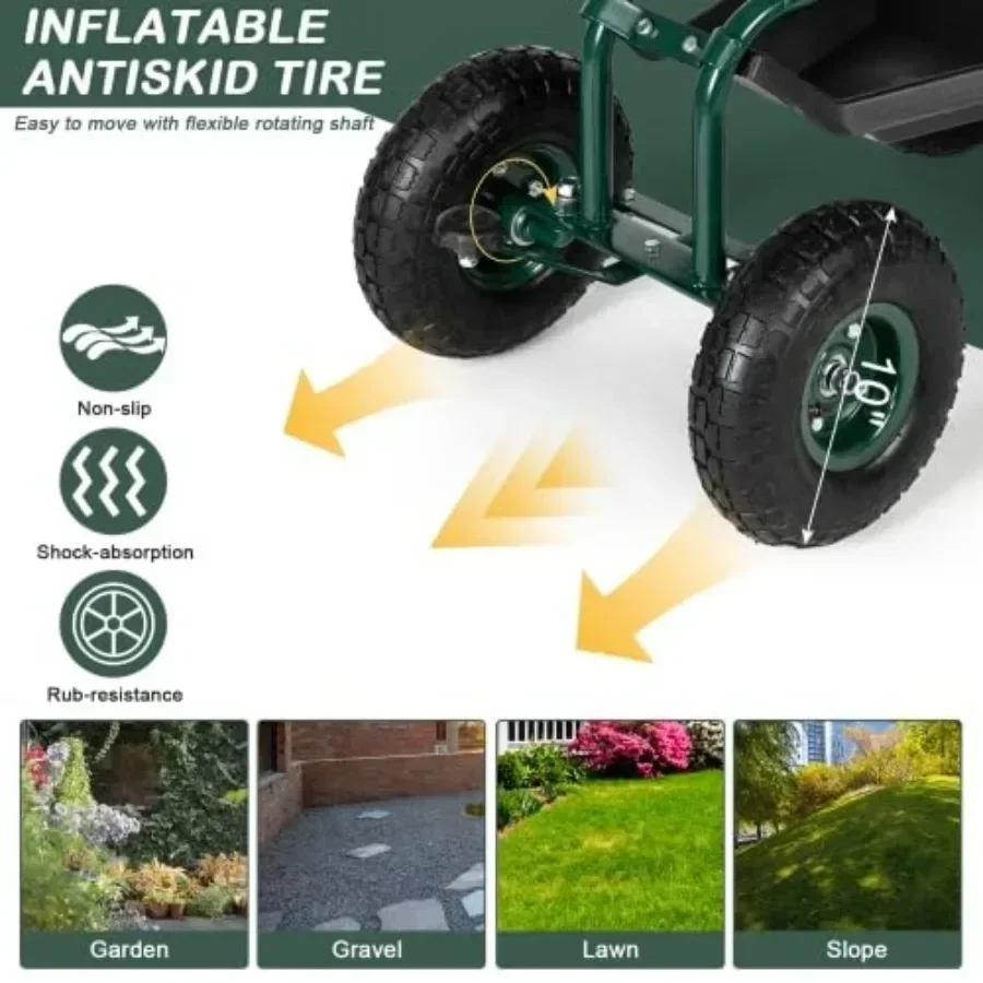Садовая тележка с сиденьем, ко – обзор и цена Gardening Tools For Seniors